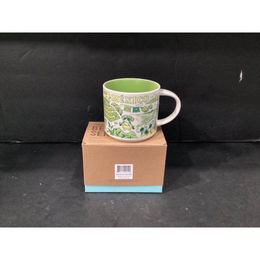 Starbucks MEXICO Been There Series Across the Globe Coffee Mug 14 oz NIB